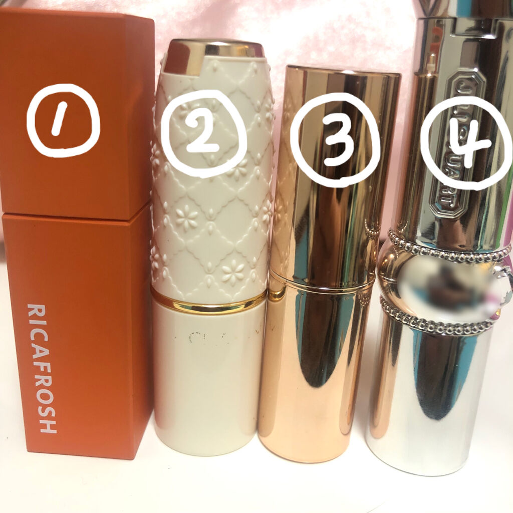 ラスティング リップカラーN/CEZANNE/口紅を使ったクチコミ（2枚目）