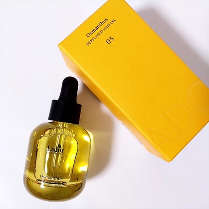 パフュームヘアオイル オスマンサス/La'dor/ヘアオイルを使ったクチコミ(2枚目)