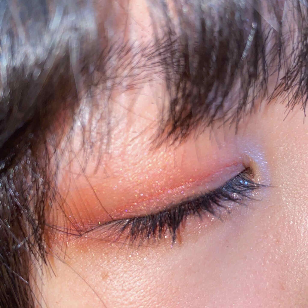 グリッターイルミネーションライナー/CipiCipi/リキッドアイライナーを使ったクチコミ（2枚目）