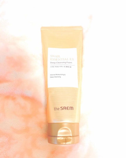 スネイル エッセンシャルEX ディープクレンジングフォーム/the SAEM/洗顔フォームを使ったクチコミ(1枚目)
