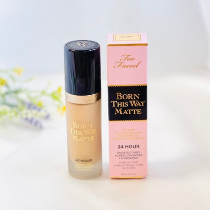 ボーン ディス ウェイ アンディテクタブル 24H マット ファンデーション/Too Faced/リキッドファンデーションを使ったクチコミ(1枚目)
