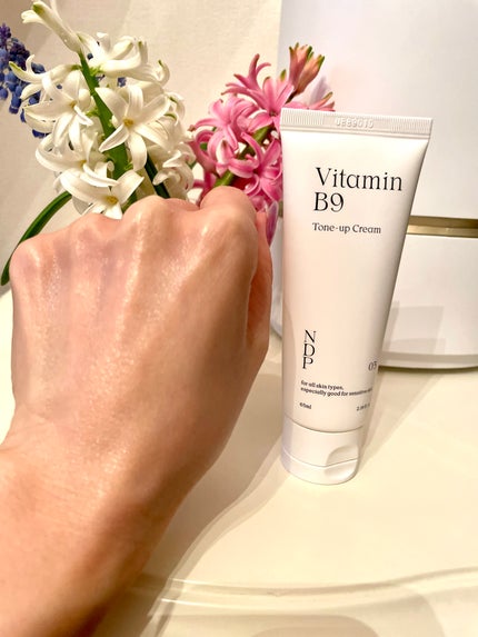 ビタミンB9トーンアップクリーム/NATURAL DERMA PROJECT/化粧下地を使ったクチコミ(4枚目)