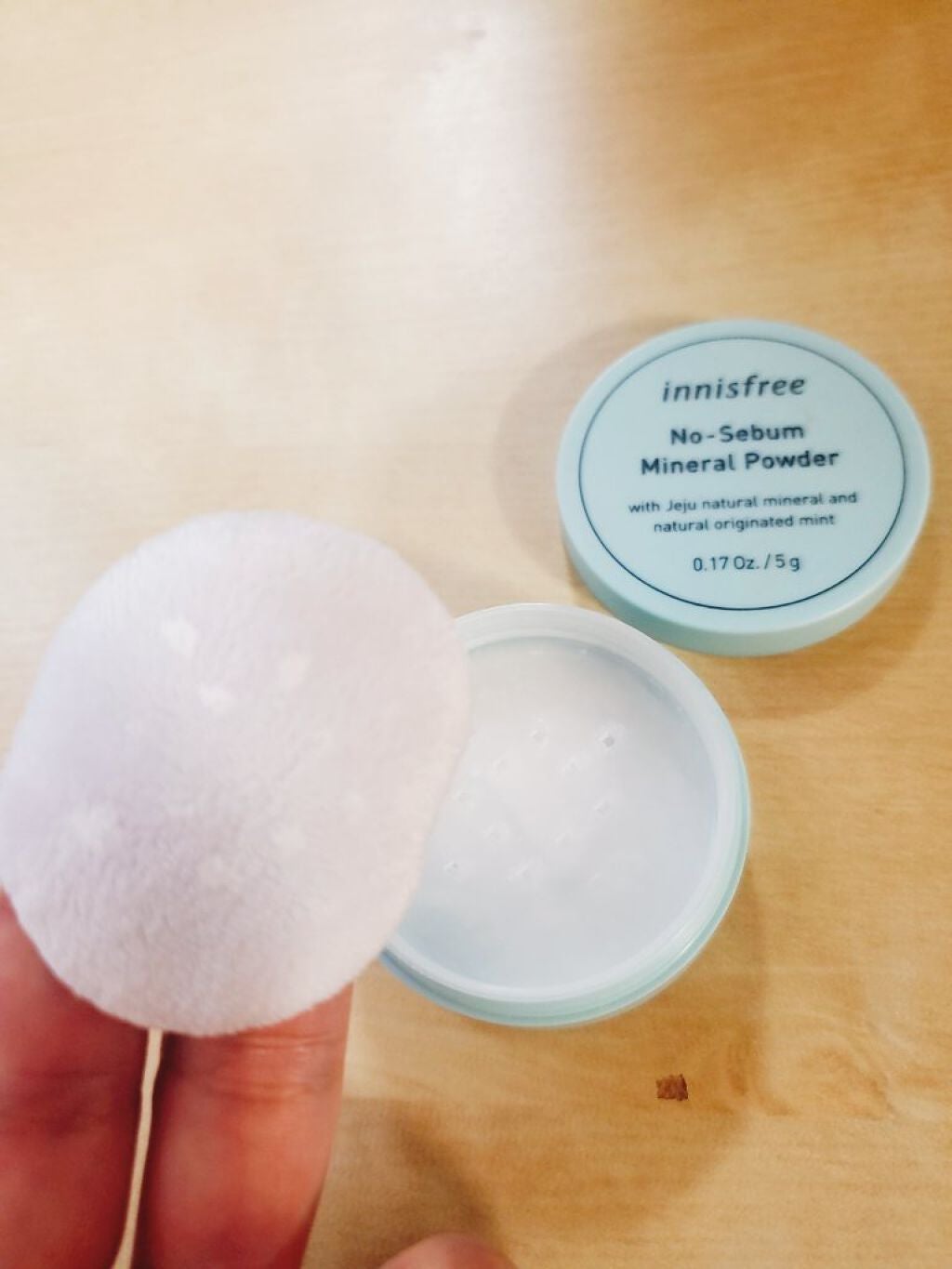 ノーセバム ミネラルパウダー/innisfree/ルースパウダーを使ったクチコミ(4枚目)