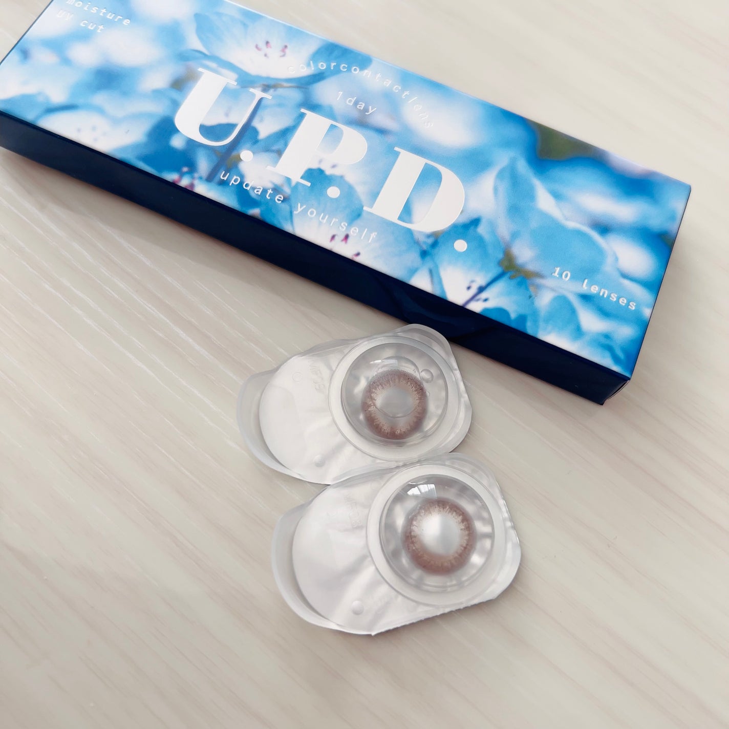 U.P.D. 1day/U.P.D./ワンデー(1DAY)カラコンを使ったクチコミ(2枚目)