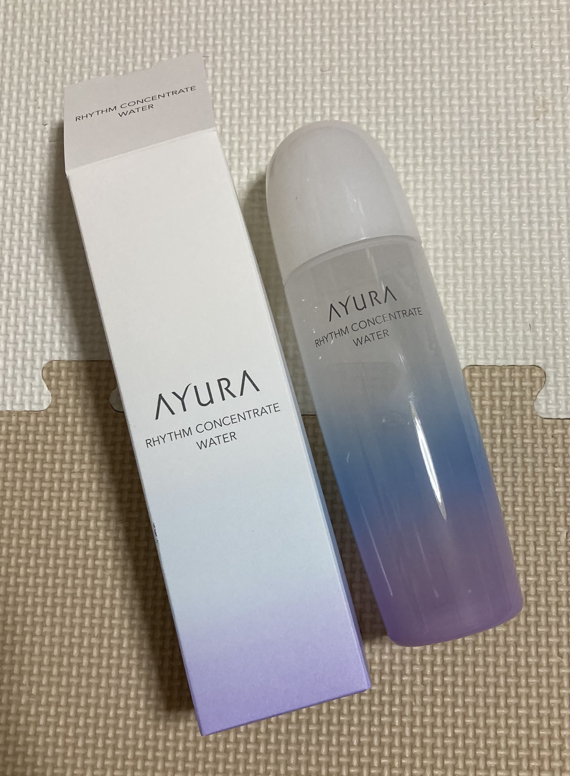 リズムコンセントレートウォーター/AYURA/化粧水を使ったクチコミ（1枚目）