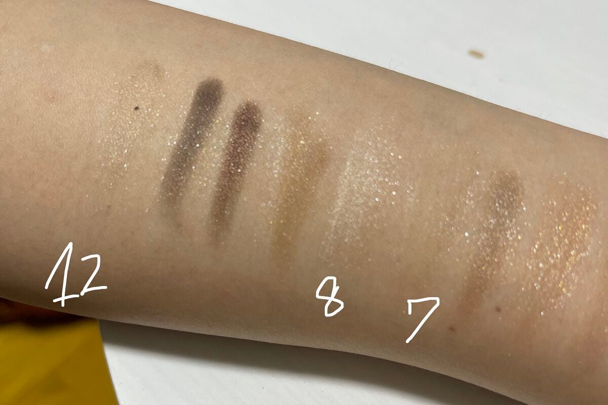 and U アイシャドウパレット/and U/アイシャドウパレットを使ったクチコミ(5枚目)