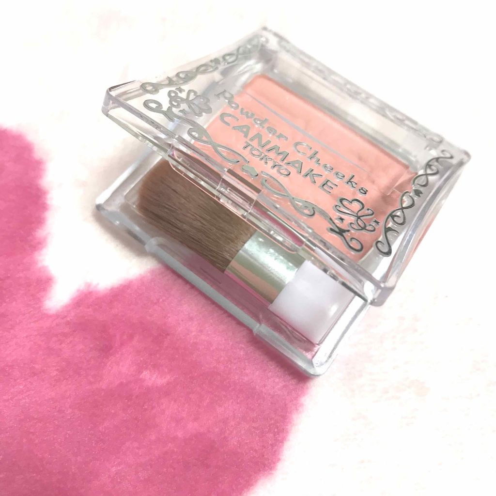 【旧品】パウダーチークス/キャンメイク/パウダーチークを使ったクチコミ(1枚目)