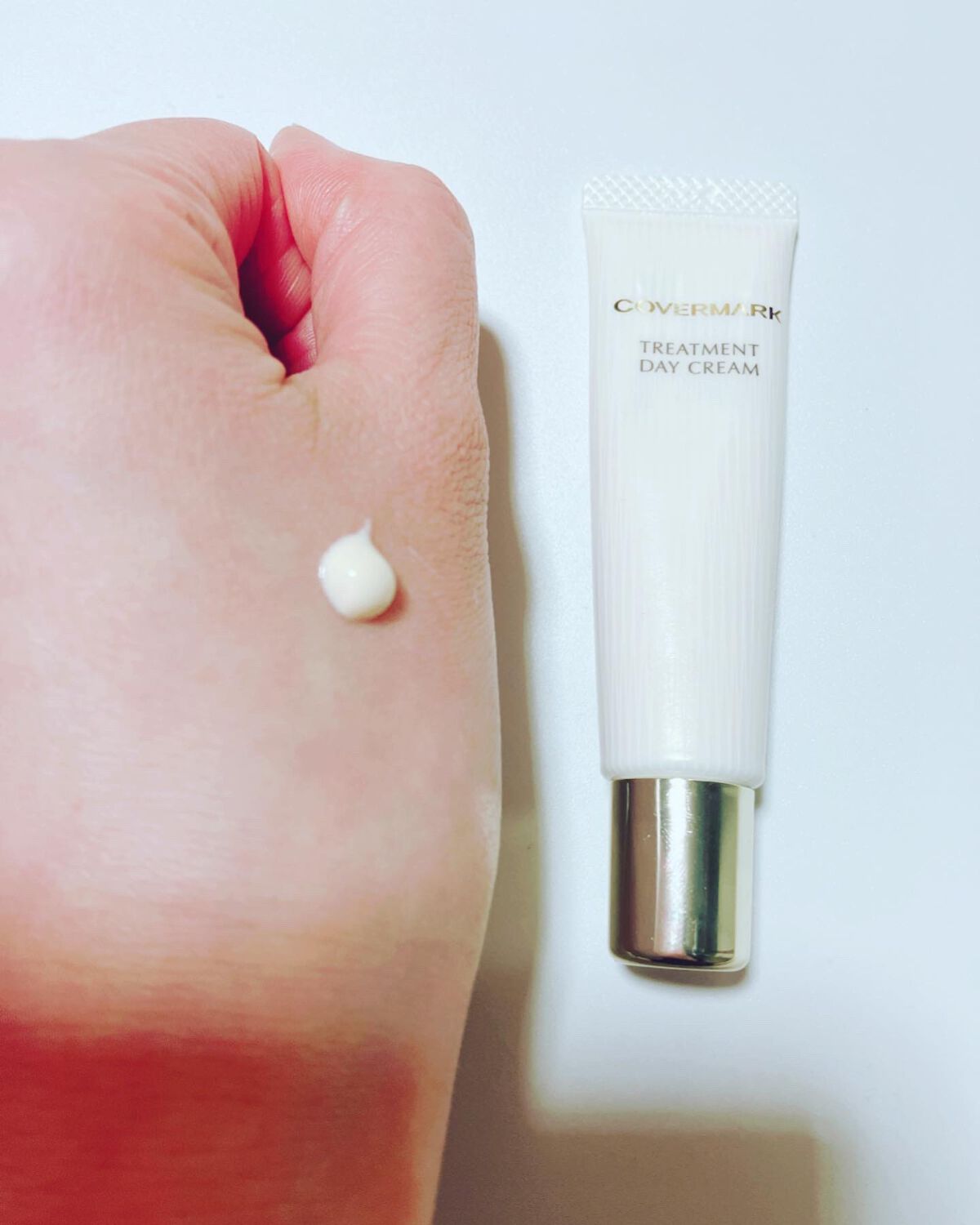 トリートメント デイ クリーム/COVERMARK/日焼け止めクリームを使ったクチコミ（2枚目）