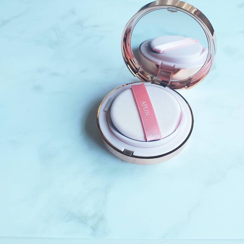 ピンクティーツリーカバークッション/APLIN/クッションファンデーションを使ったクチコミ（2枚目）