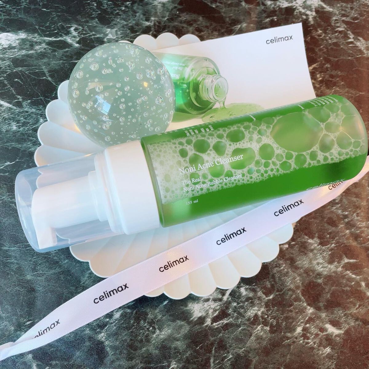 ザリアルノニアクネバブルクレンザー/celimax/泡洗顔を使ったクチコミ(1枚目)