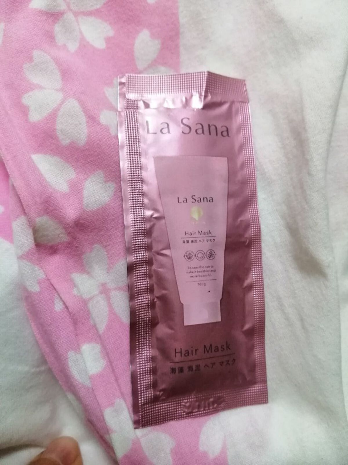 海藻 海泥 ヘア マスク/ラサーナ/ヘアマスク・ヘアパックを使ったクチコミ（1枚目）