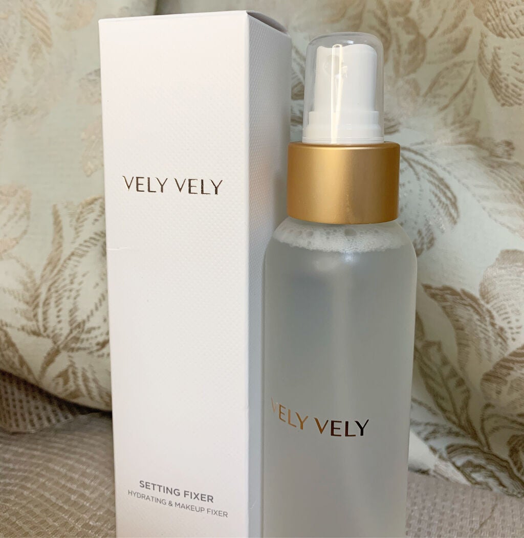 セッティングフィクサー/VELY VELY/フィックスミストを使ったクチコミ(1枚目)