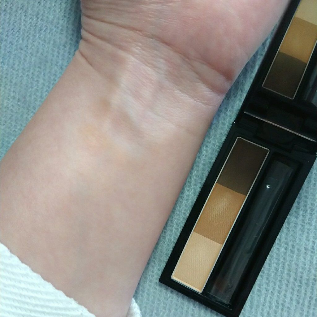 ヴィセ リシェ アイブロウパウダー BR-1 ライトブラウン/Visée/パウダーアイブロウを使ったクチコミ（2枚目）