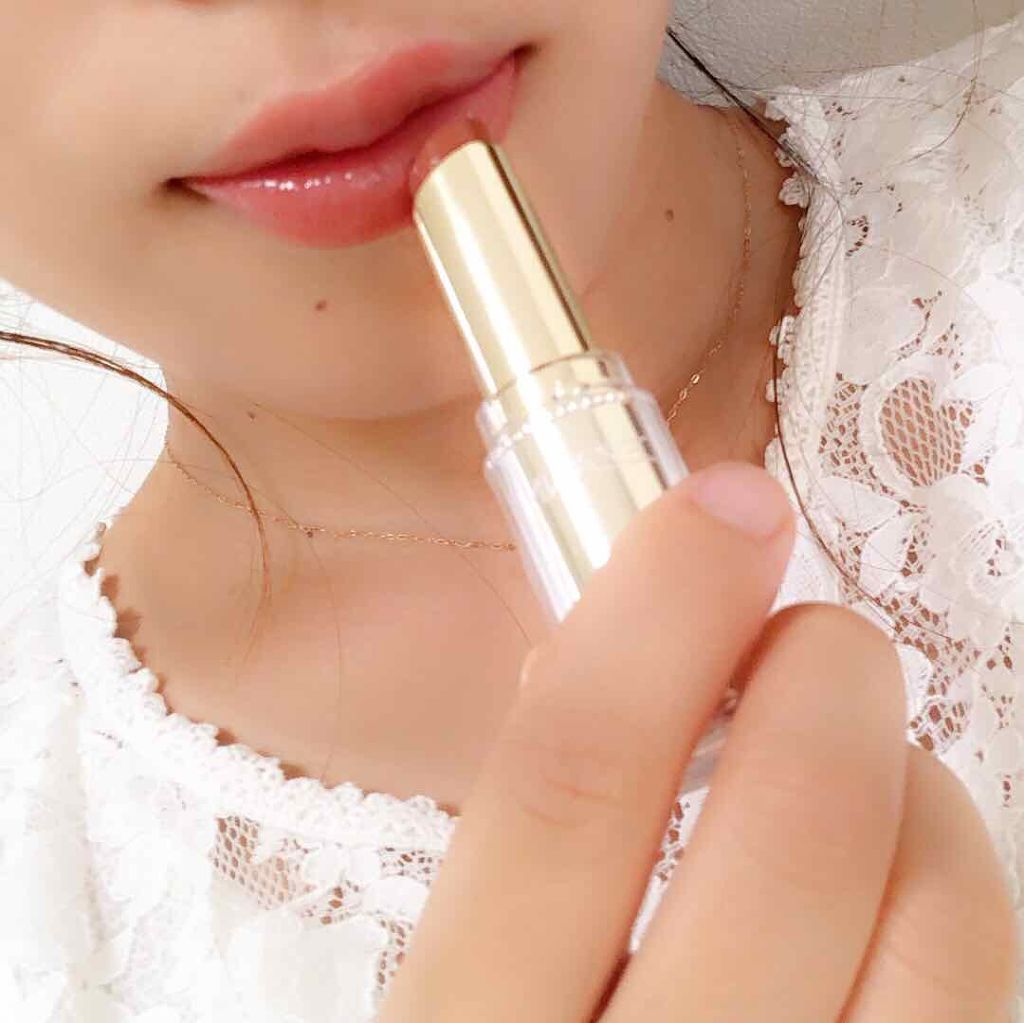 ラスティンググロスリップ/CEZANNE/口紅を使ったクチコミ(2枚目)