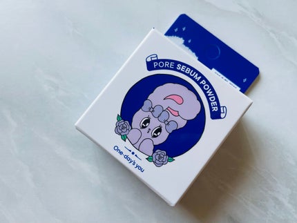 ポアセバムパウダー/One-day's you/ルースパウダーを使ったクチコミ(5枚目)