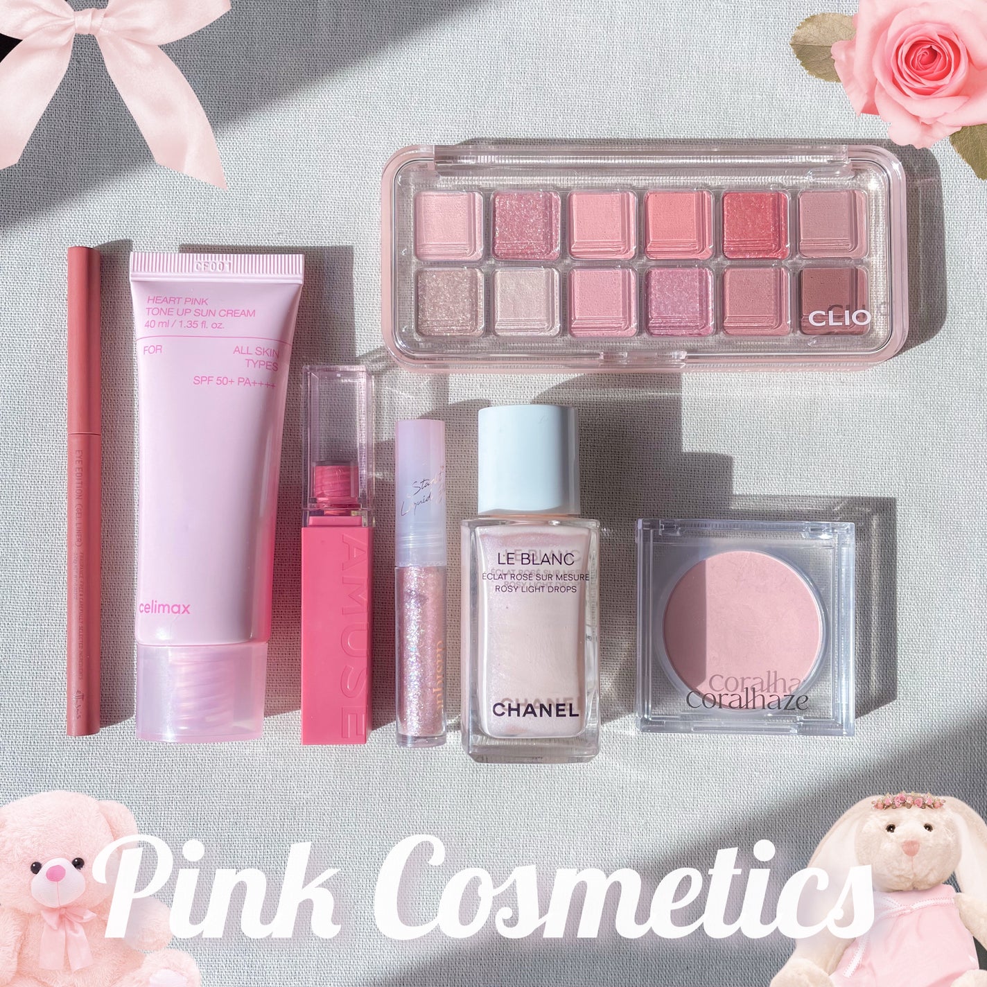 ル ブラン ロージー ドロップス/CHANEL/リキッドハイライトを使ったクチコミ(1枚目)