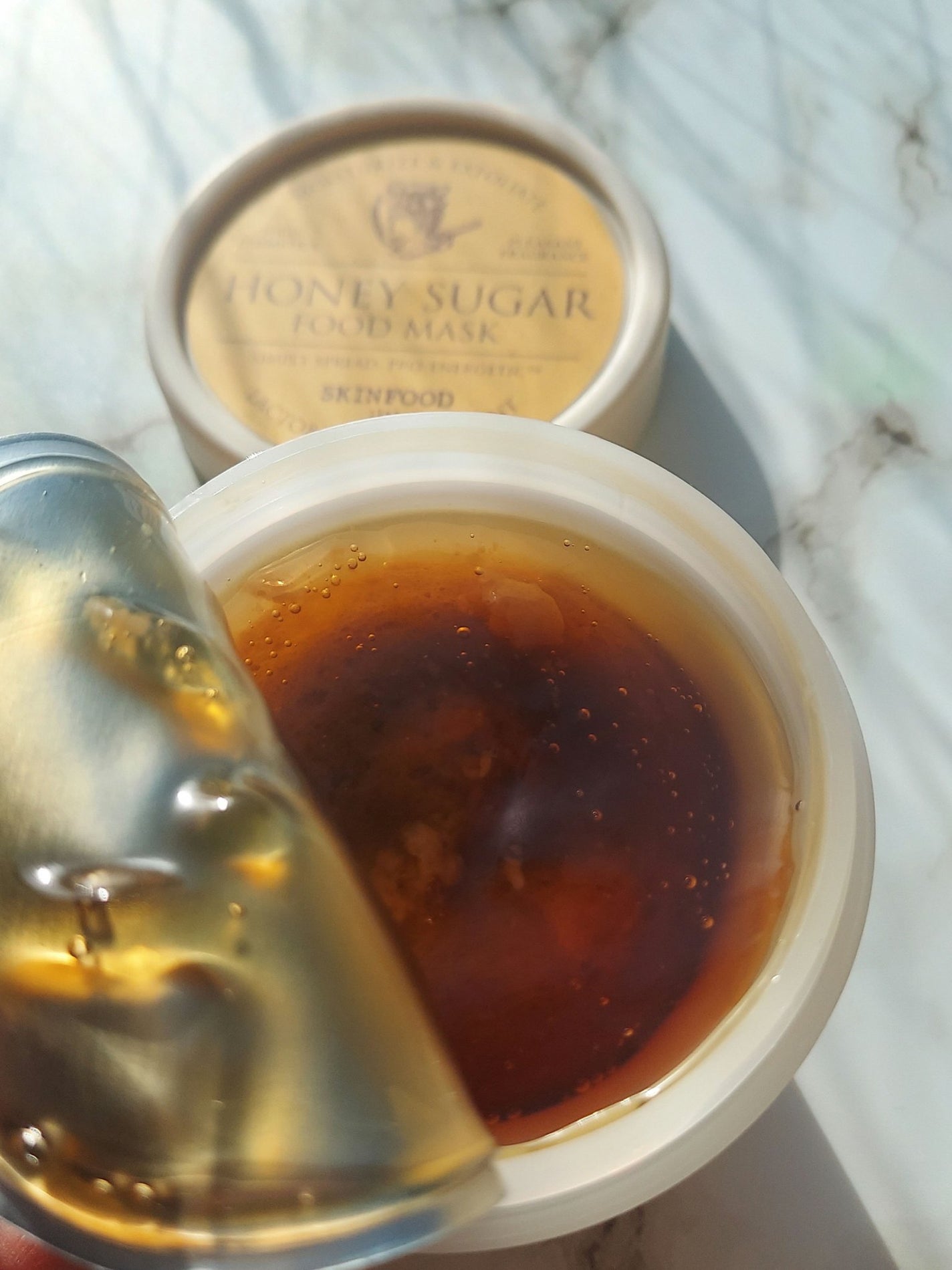 ハニーシュガー フードマスク/SKINFOOD/洗い流すパック・マスクを使ったクチコミ(2枚目)