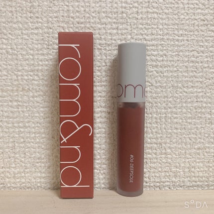 ゼロベルベットティント/rom&nd/リップティントを使ったクチコミ(1枚目)