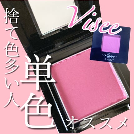 ヴィセ アヴァン シングルアイカラー/Visée/単色アイシャドウを使ったクチコミ(1枚目)