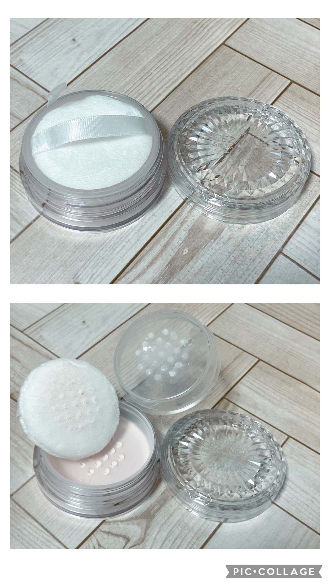 うるふわ仕上げパウダー 03 ルーセントクリア/CEZANNE/ルースパウダーを使ったクチコミ（2枚目）