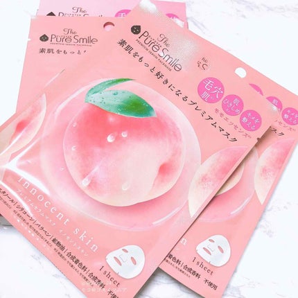プレミアムセラムマスク ボックス イノセントスキン モモ/Pure Smile/シートマスク・パックを使ったクチコミ(2枚目)