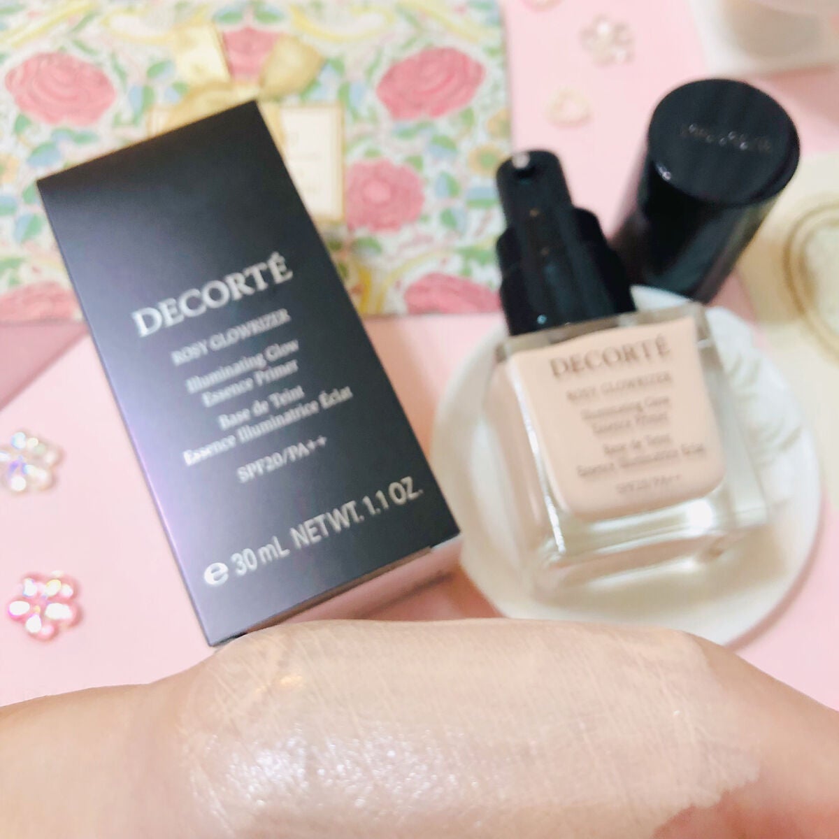 ロージー グロウライザー/DECORTÉ/化粧下地を使ったクチコミ(2枚目)