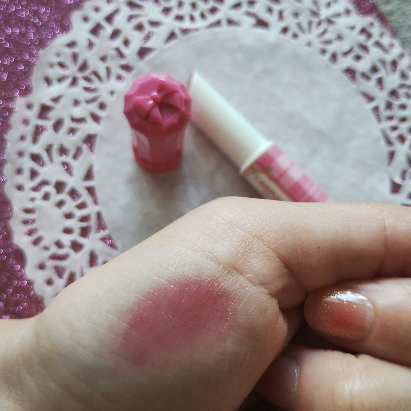 むちぷるティント/キャンメイク/リップティントを使ったクチコミ(2枚目)