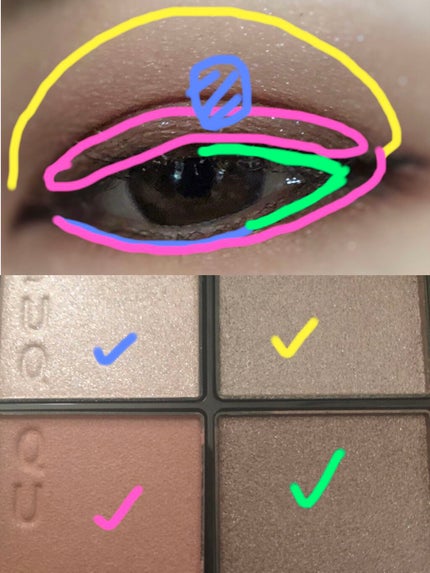 シグニチャー カラー アイズ/SUQQU/アイシャドウパレットを使ったクチコミ(3枚目)