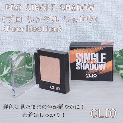 プロ シングル シャドウ/CLIO/単色アイシャドウを使ったクチコミ(1枚目)