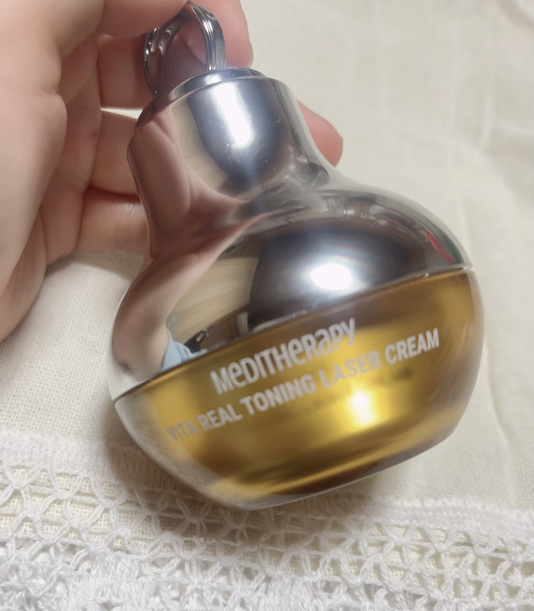 ビタリアルトーニングレーザークリーム/MEDITHERAPY/フェイスクリームを使ったクチコミ（1枚目）