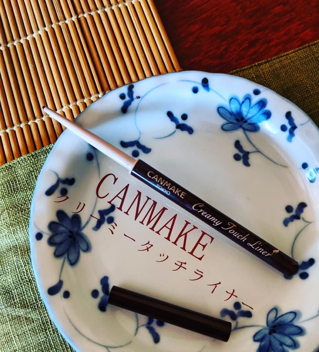 クリーミータッチライナー/キャンメイク/ジェルアイライナーを使ったクチコミ(1枚目)