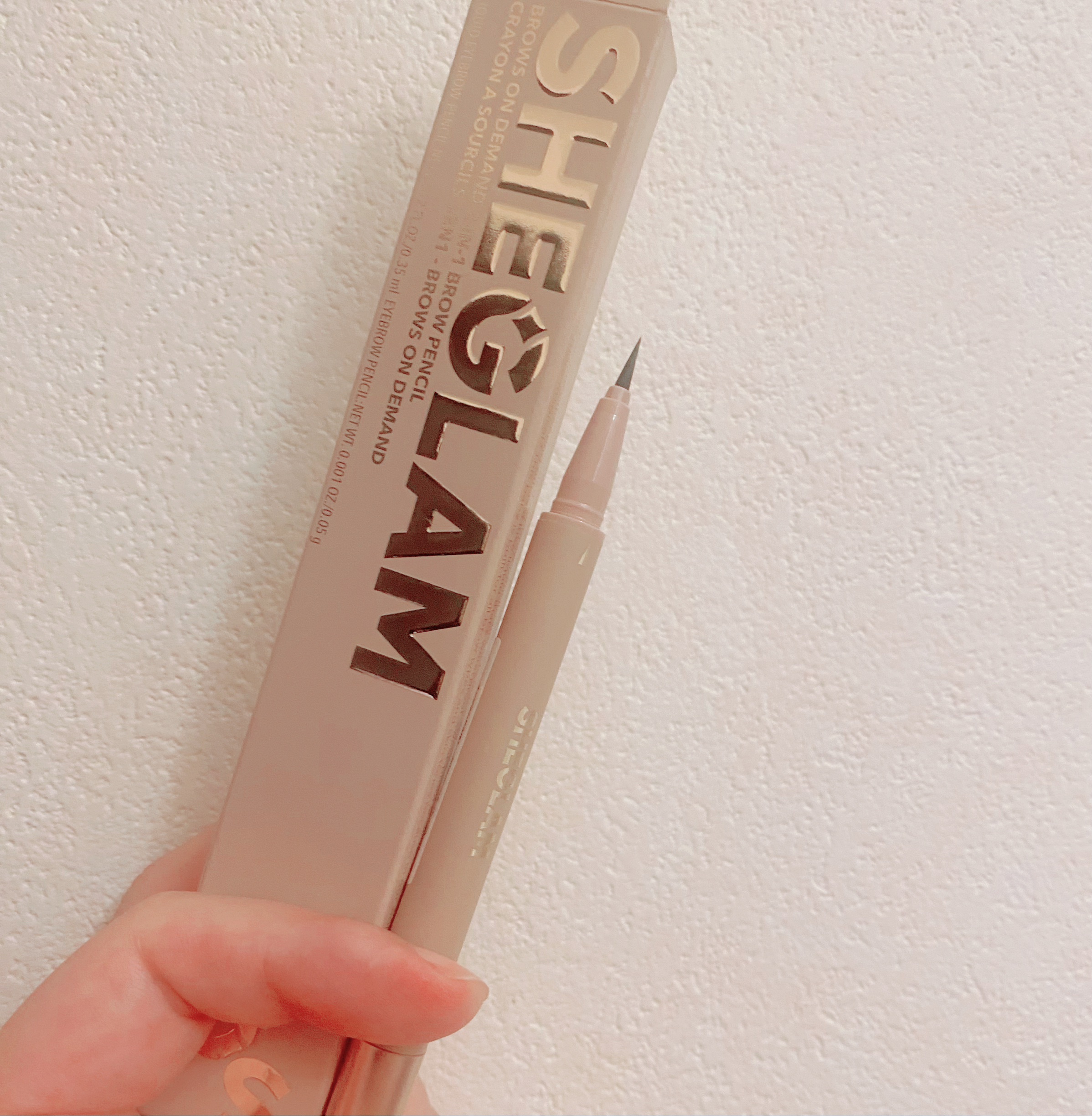 ブロウオンデマンド 2IN1ブロウペンシル/SHEGLAM/アイブロウペンシルを使ったクチコミ（2枚目）