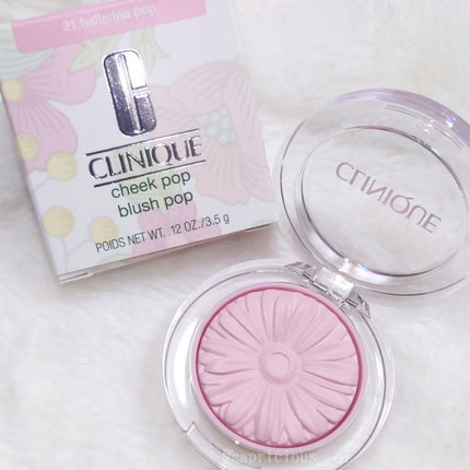 チーク ポップ/CLINIQUE/パウダーチークを使ったクチコミ(1枚目)
