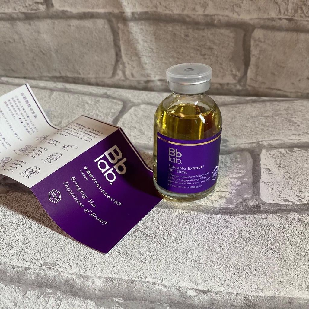 水溶性プラセンタエキス原液/Bb lab./美容液を使ったクチコミ(3枚目)