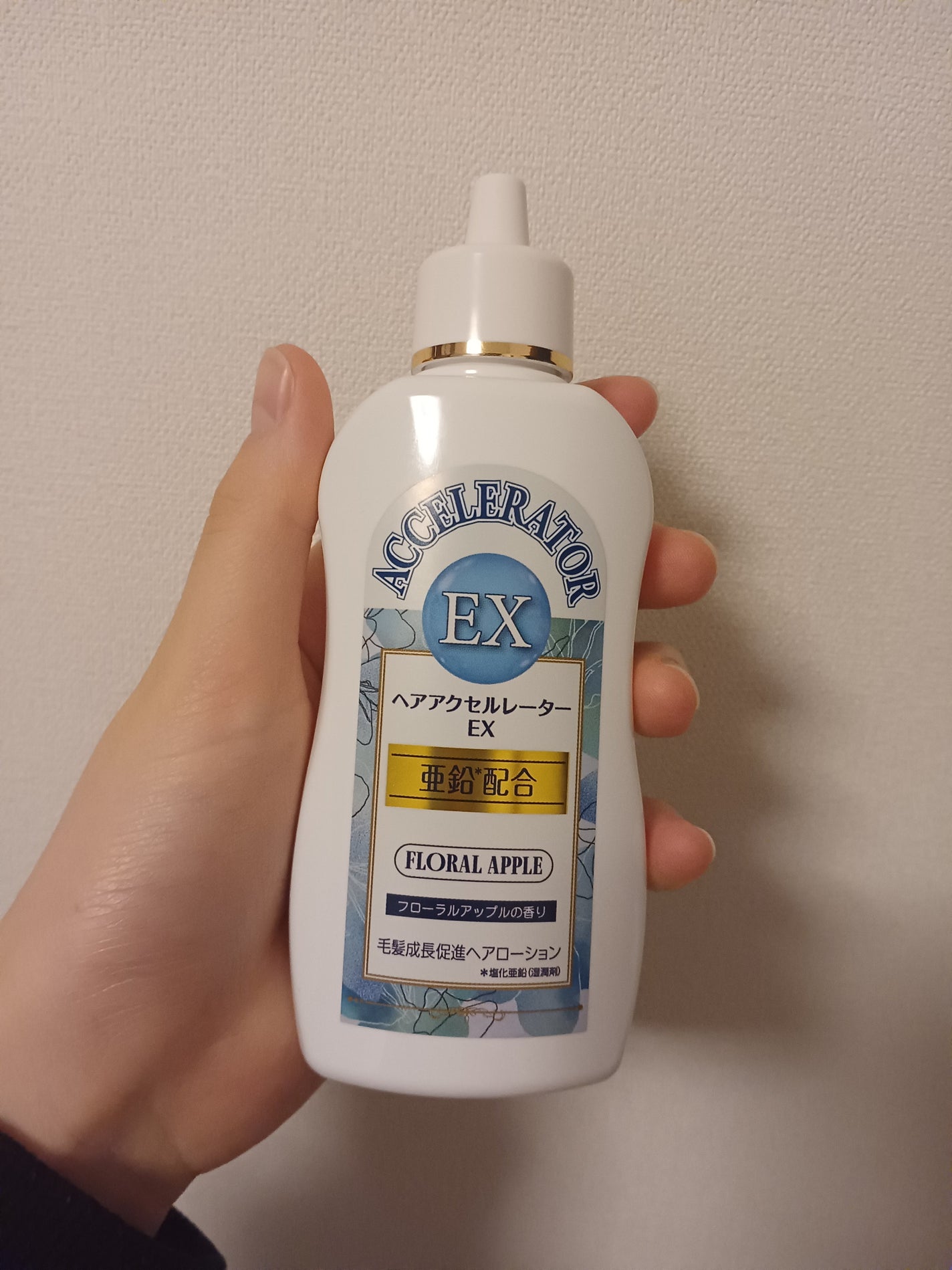 ヘアアクセルレーターEX フローラルアップルの香り/加美乃素本舗/頭皮ローションを使ったクチコミ(1枚目)