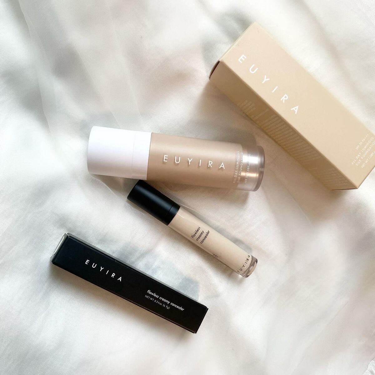 フローレス クリーミー コンシーラー/EUYIRA/リキッドコンシーラーを使ったクチコミ(4枚目)
