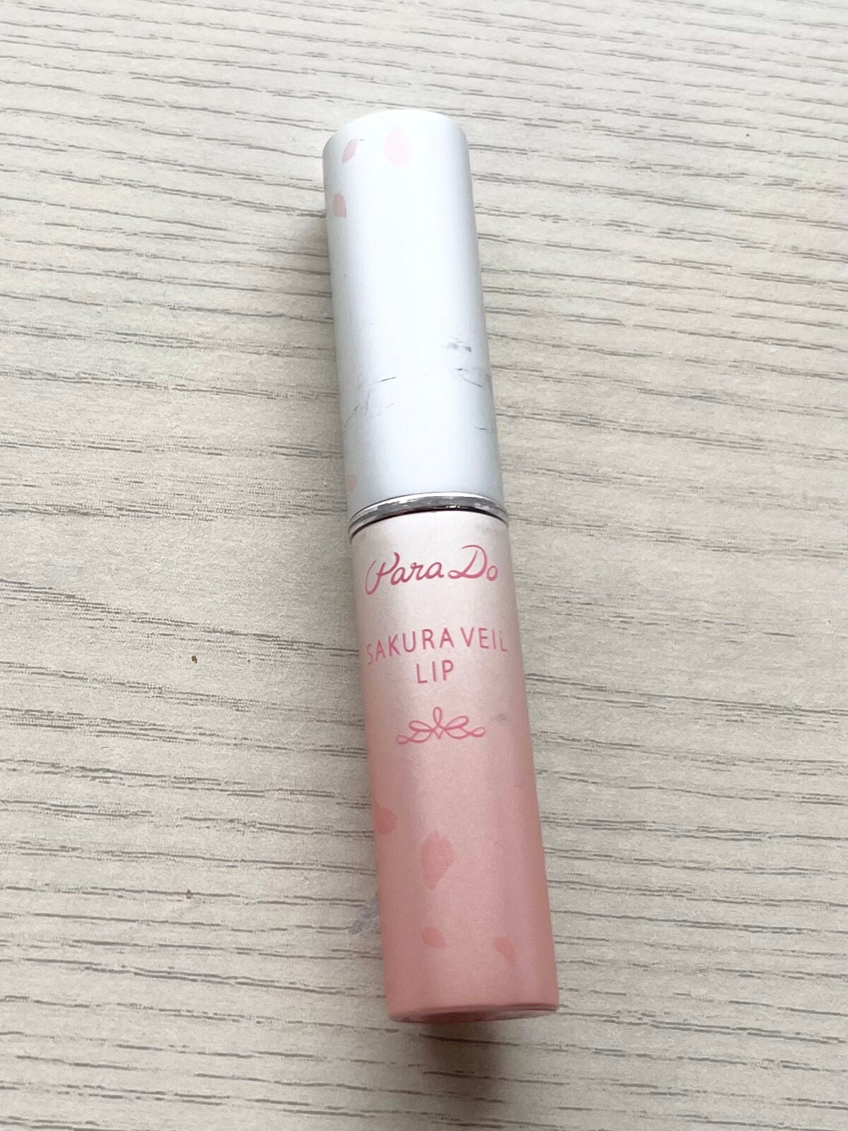 サクラヴェールリップ/パラドゥ/リップクリームを使ったクチコミ(2枚目)