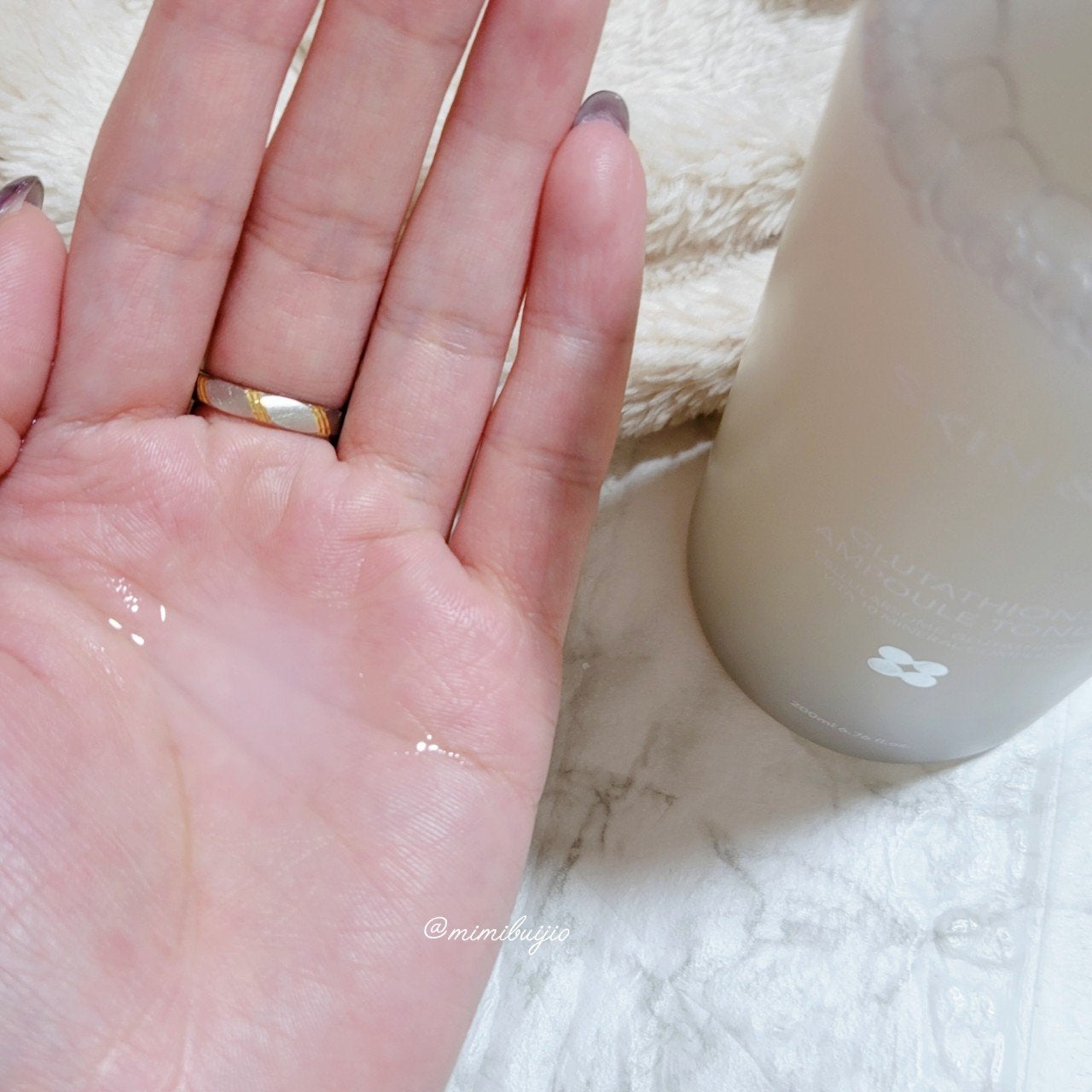 グルタチオンアンプルトナー/SKIN&LAB/化粧水を使ったクチコミ(4枚目)