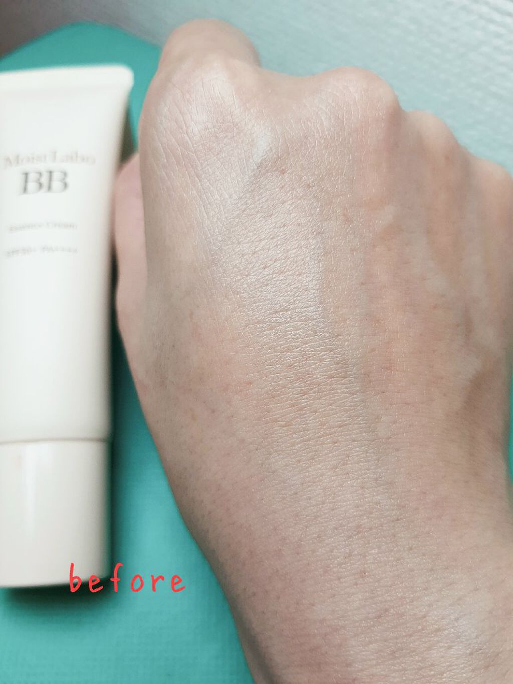 モイストラボ BBエッセンスクリーム/Moist Labo/BBクリームを使ったクチコミ(3枚目)