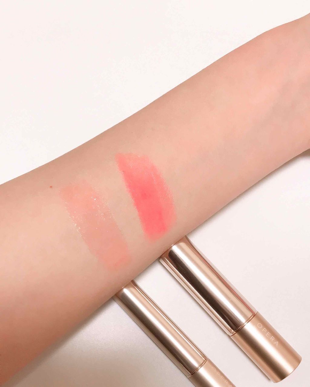 オペラ シアーリップカラー RN/OPERA/リップグロスを使ったクチコミ（2枚目）