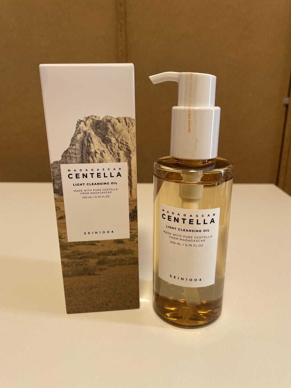 センテラ ライトクレンジングオイル/SKIN1004/オイルクレンジングを使ったクチコミ（2枚目）