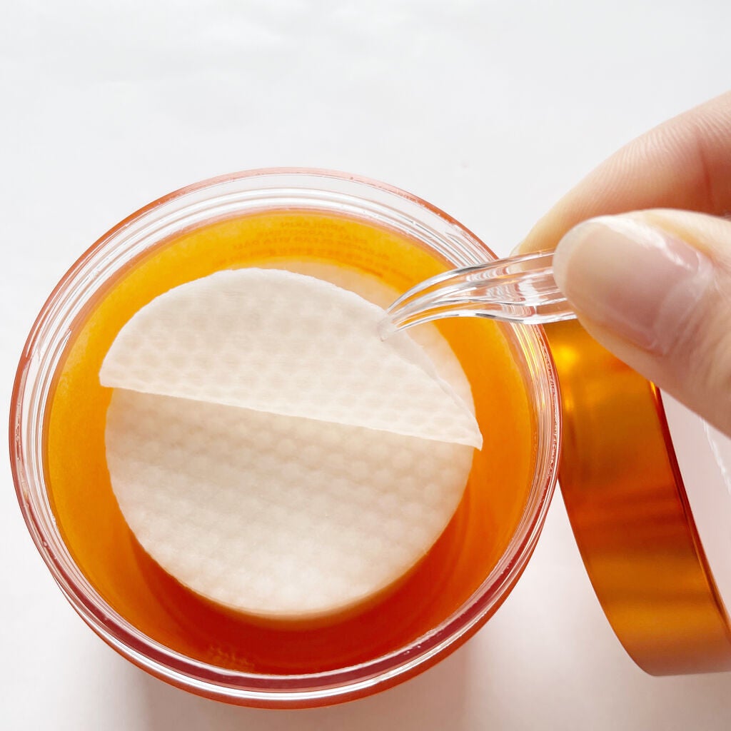 リアルカロテンブレミッシュクリアビタパッド/APRILSKIN/トナーパッドを使ったクチコミ(3枚目)