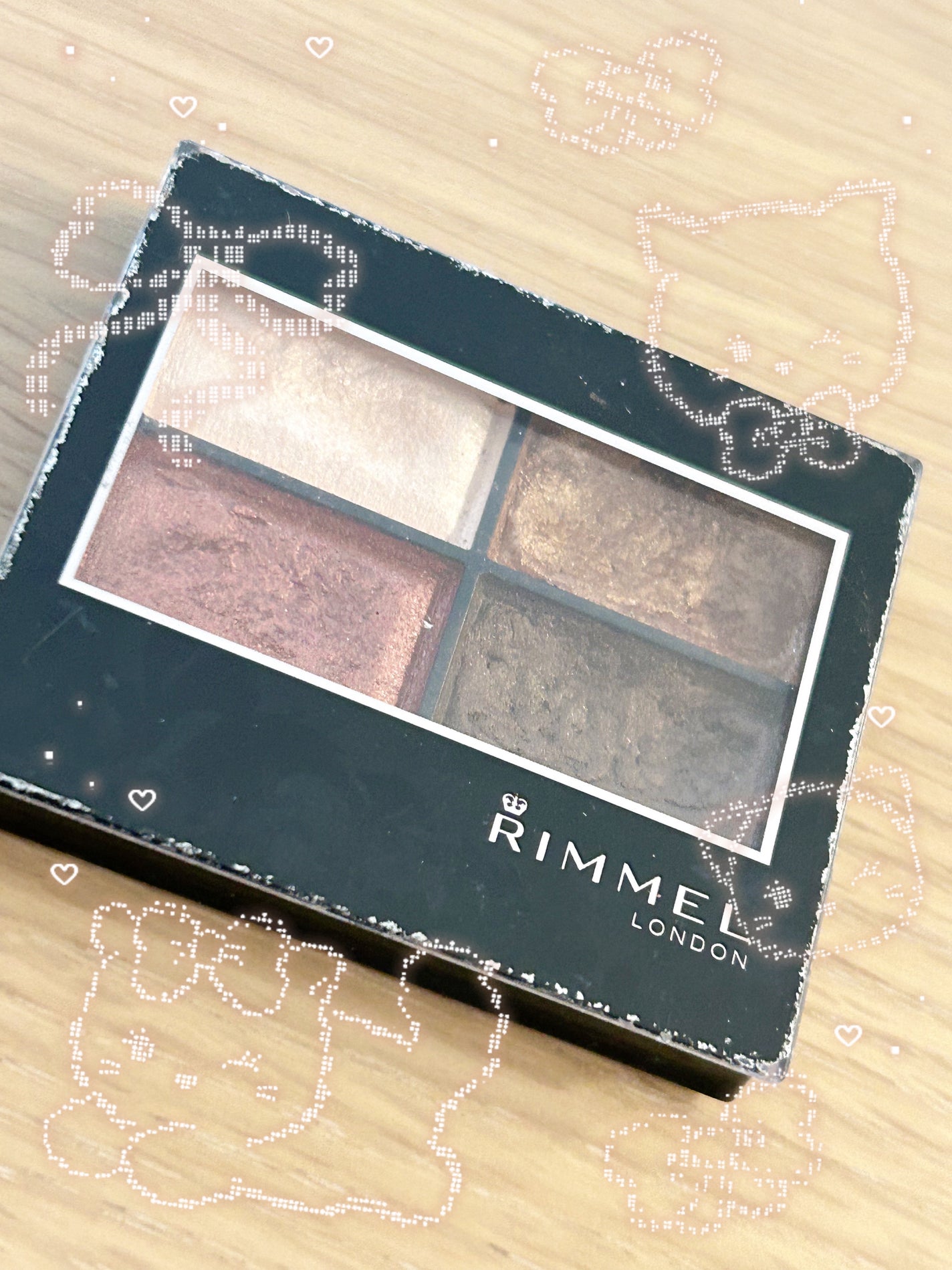 ロイヤルヴィンテージ アイズ/リンメル ロンドン/アイシャドウパレットを使ったクチコミ(1枚目)