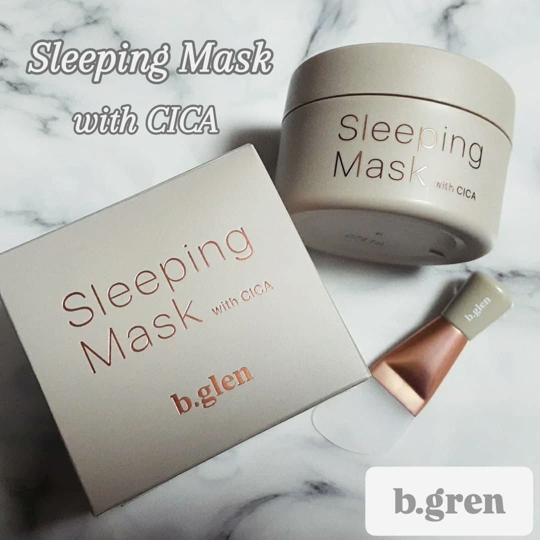 スリーピングマスク with CICA/b.glen/フェイスクリームを使ったクチコミ（1枚目）