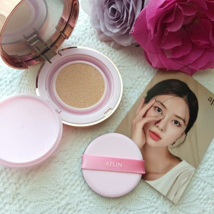 ピンクティーツリーカバークッション/APLIN/クッションファンデーションを使ったクチコミ(2枚目)