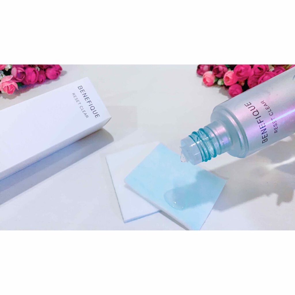 リセットクリア/BENEFIQUE/化粧水を使ったクチコミ(2枚目)