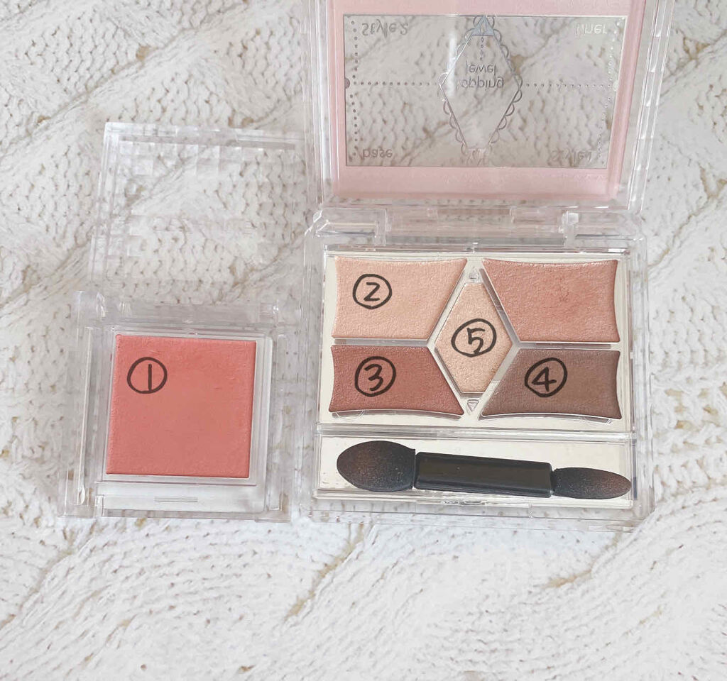 【旧品】パーフェクトスタイリストアイズ/キャンメイク/アイシャドウパレットを使ったクチコミ（3枚目）