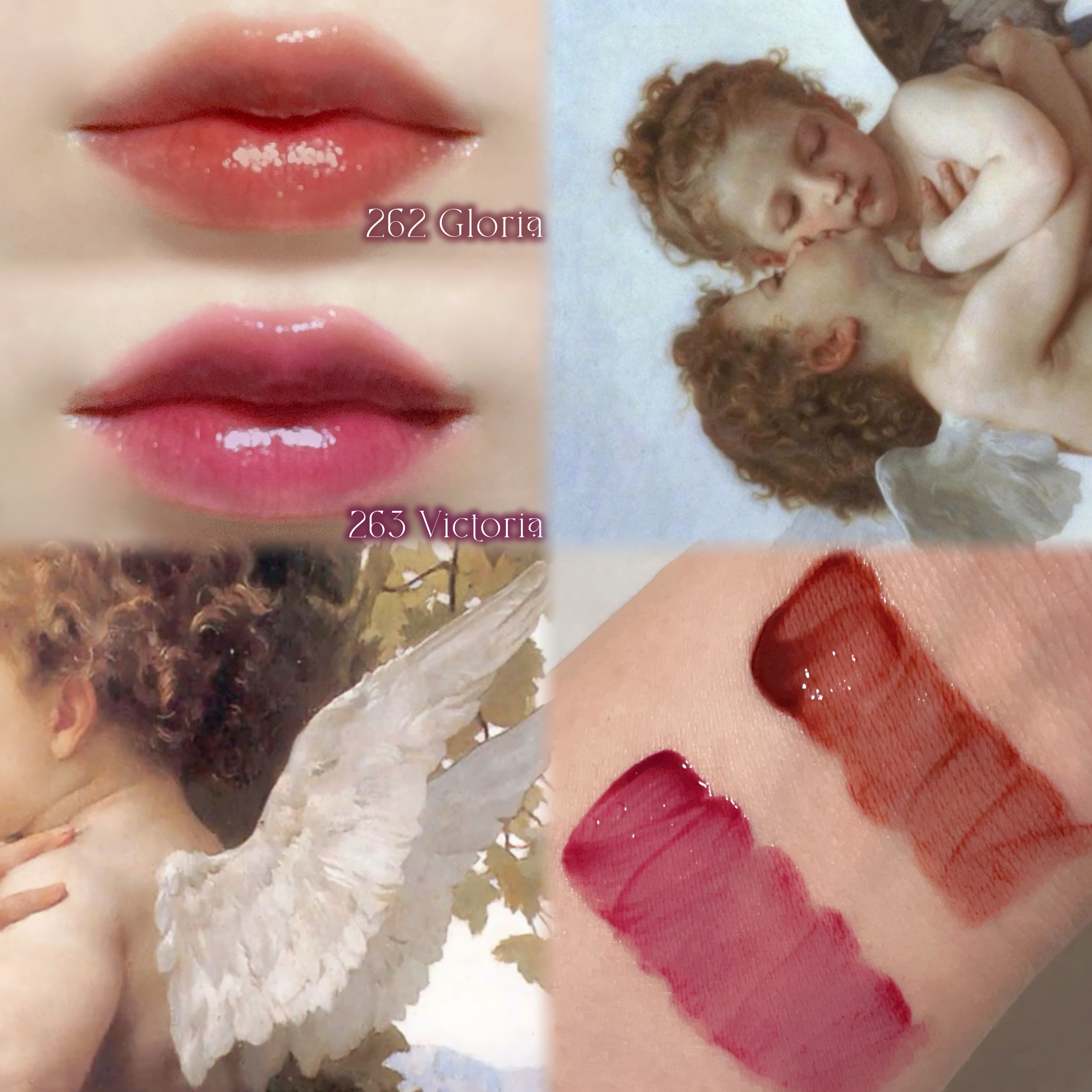 [バレンタインリミテッド]ブラーグローイミニリップティントデュオ/Dinto/リップティントを使ったクチコミ（2枚目）