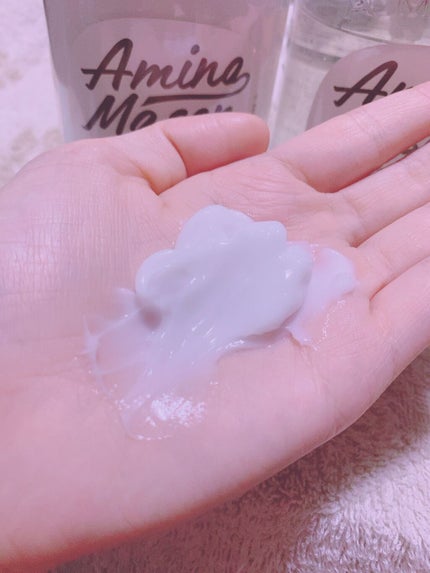 アミノメイソン ディープモイスト ホイップクリーム シャンプー/ミルククリーム ヘアトリートメント/アミノメイソン/市販シャンプーを使ったクチコミ(2枚目)