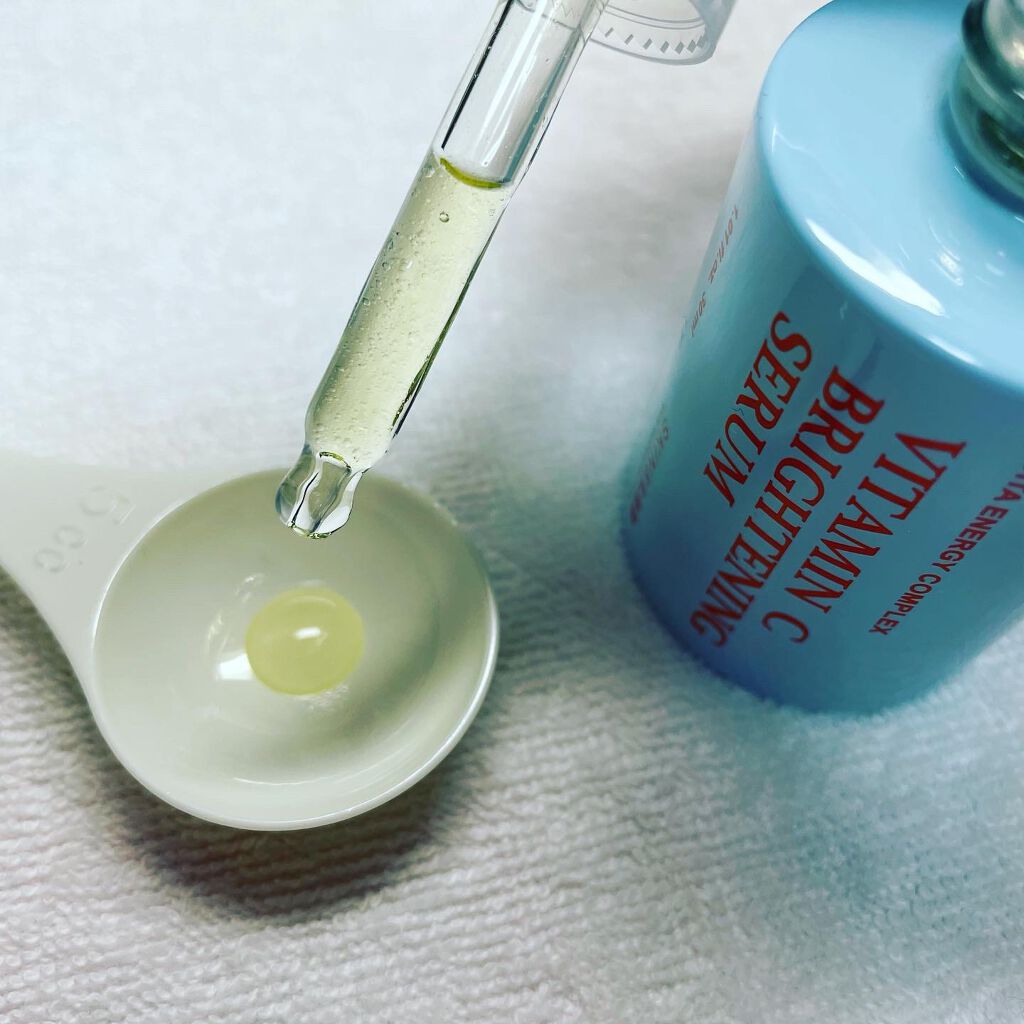 ビタミンCブライトニングセラム /SKIN&LAB/美容液を使ったクチコミ(3枚目)